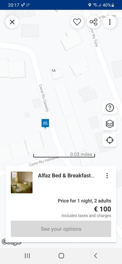 Alfaz Bed & Breakfast L'Alfas del Pi Εξωτερικό φωτογραφία
